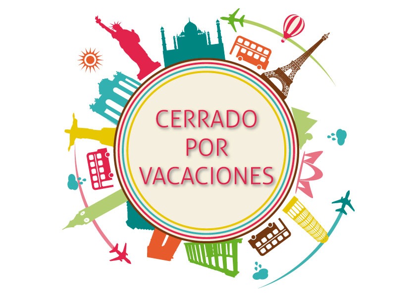 Cerrado vacaciones