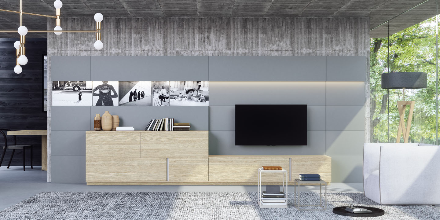 La calidez del salón